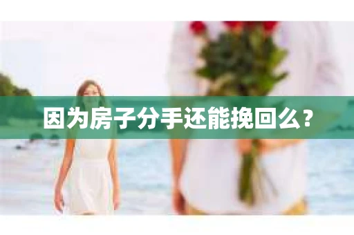 因为房子分手还能挽回么？