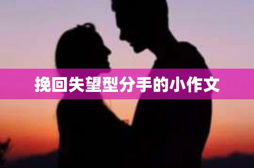 挽回失望型分手的小作文