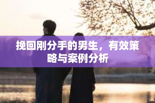 挽回刚分手的男生，有效策略与案例分析