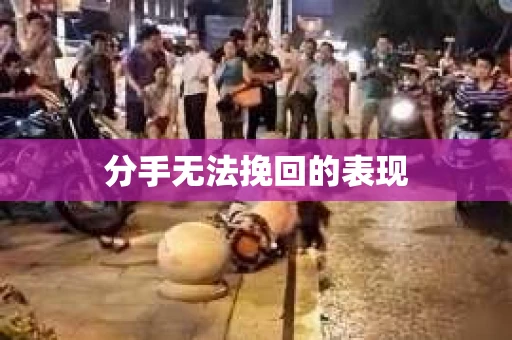 分手无法挽回的表现