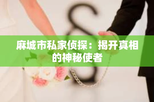 麻城市私家侦探：揭开真相的神秘使者