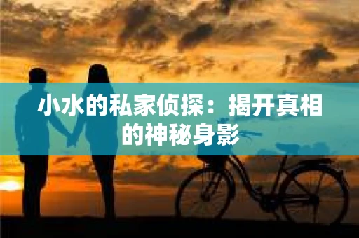 小水的私家侦探：揭开真相的神秘身影
