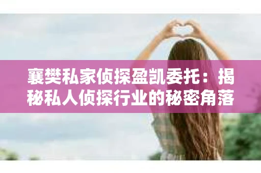 襄樊私家侦探盈凯委托：揭秘私人侦探行业的秘密角落