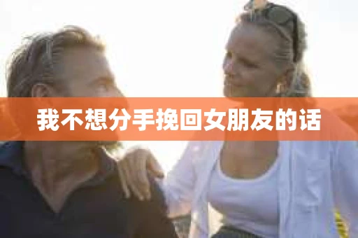 我不想分手挽回女朋友的话