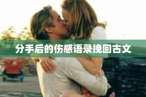 分手后的伤感语录挽回古文