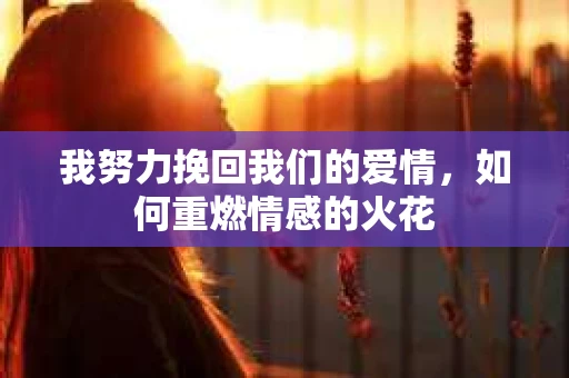 我努力挽回我们的爱情，如何重燃情感的火花